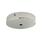 Inne akcesoria elektryczne - Podsufitka metalowa POJEDYNCZA inox LH0705 - miniaturka - grafika 1