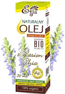Etja Olej z Nasion Chia BIO 50ml 71ETJOLENB4 - Olejki do ciała i włosów - miniaturka - grafika 1