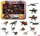 Lalki dla dziewczynek - Minis Dinozaury minifigurki Wielopak Zestaw 15 mi - miniaturka - grafika 1