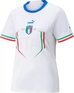PUMA Damski sweter FIGC Away Jersey replika W, biały Ultra Blue, XS, White Ultra Blue, XS - Swetry damskie - miniaturka - grafika 1