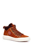 Trampki męskie - Trampki Męskie Skórzane Big Star Camel GG174332-42 - miniaturka - grafika 1