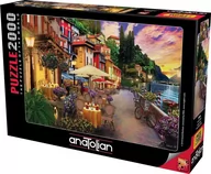 Puzzle - Anatolian Puzzle 2000 elementów. Włochy. Widok na jezioro Como - miniaturka - grafika 1