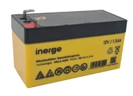 Ładowarki i akumulatory - Akumulator AGM 12V 1.3Ah INERGE - miniaturka - grafika 1