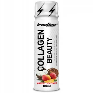 IronFlex Collagen Beauty Shot 80ml - Witaminy i minerały dla sportowców - miniaturka - grafika 1