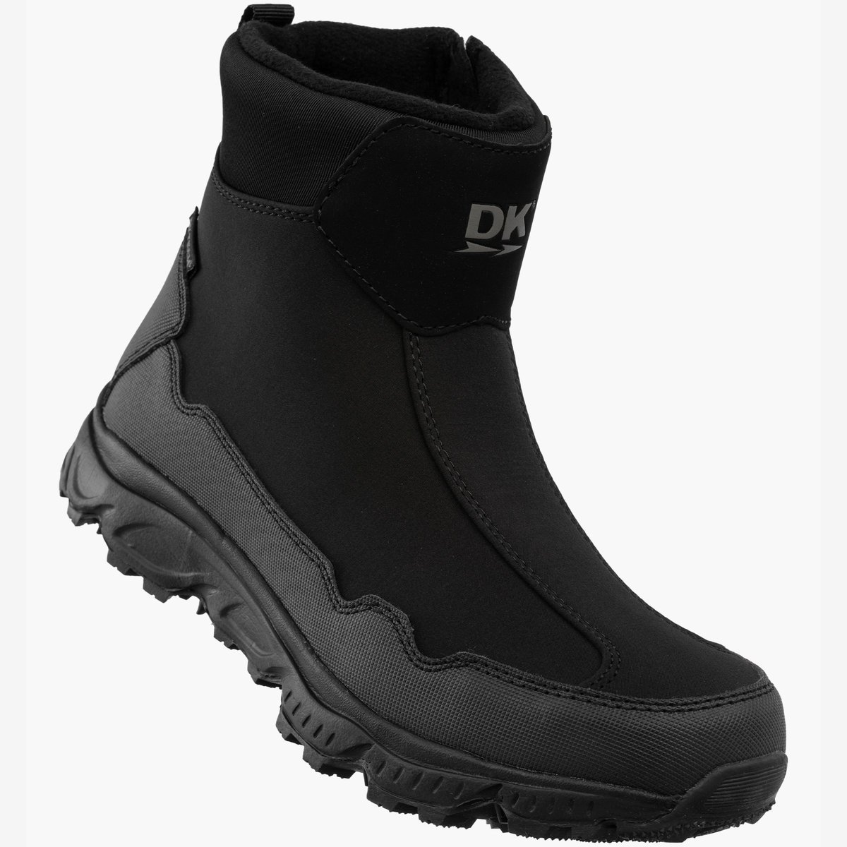 Śniegowce Damskie SoftShell DK Buty Zimowe Ocieplane Czarne Polaris Czarny 38