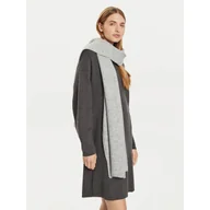 Apaszki i szaliki damskie - Szalik Tommy Hilfiger Luxe AW0AW16646 Szary - miniaturka - grafika 1