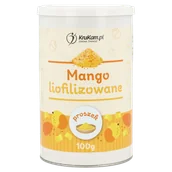 Owoce świeże i suszone - Mango liofilizowane proszek 100g - miniaturka - grafika 1