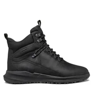 Buty zimowe męskie - Kozaki Geox U Pg1X B Abx U46E0C 0FF11 C9999 Czarny - miniaturka - grafika 1