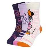 Skarpetki dla dzieci - Skarpetki dziecięce adidas Disney Minnie Mouse Socks Kids 3 Pack KL - miniaturka - grafika 1
