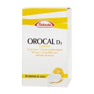 Nycomed Orocal D3 30 szt. - Witaminy i minerały - miniaturka - grafika 1