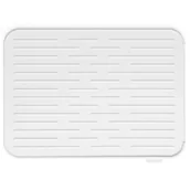 Suszarki do naczyń - Brabantia Silikonowa mata do suszenia naczyń jasnoszara 117466 - miniaturka - grafika 1