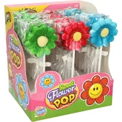 Gumy do żucia, lizaki, dropsy - JOHNY BEE FLOWER POP LIZAK KWIATEK NA DZIEŃ KOBIET 30SZT - miniaturka - grafika 1