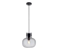 Lampy sufitowe - Paul Neuhaus 2003-25 - Żyrandol na lince SHITAKE 1xE27/10W/230V śr. 25 cm szary - miniaturka - grafika 1