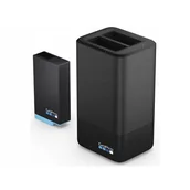 Akcesoria do kamer sportowych - GOPRO MAX Dual Battery Charger + Battery - miniaturka - grafika 1