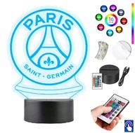 Lampy stojące - Lampka Nocna Paris Saint-Germain PSG LED PLEXIDO - miniaturka - grafika 1