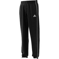 Spodnie męskie - adidas adidas Męskie spodnie sportowe Core 18-ce9060 czarny czarny/biały L CE9060 - miniaturka - grafika 1