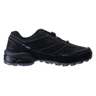 Buty trekkingowe męskie - Męskie Buty ELBRUS DENOV 4519-BLK/DK GREY – Czarny - miniaturka - grafika 1