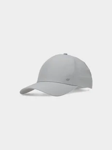 4F Czapka z daszkiem uniseks 4FWSS25ACABU371-27S Szary Roz. L/XL - Czapki i chusty sportowe męskie - miniaturka - grafika 1