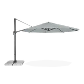 Parasole ogrodowe - Parasol Do Ogrodu Doppler Ravenna 400 Grey - miniaturka - grafika 1