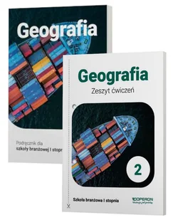 Geografia 2. Podręcznik i zeszyt ćwiczeń. Szkoła branżowa I stopnia - Sławomir Kurek, Małgorzata Ziarnowska - podręcznik - Podręczniki dla szkół zawodowych - miniaturka - grafika 1
