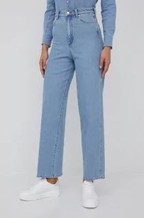 Spodnie damskie - Wrangler jeansy BARREL BLUESTONE damskie high waist - grafika 1