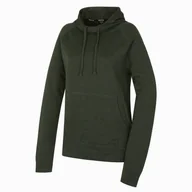 Bluzy sportowe damskie - Bluza damska MOOA Merino Hoodie Rozmiar: XL / Kolor: zielony - miniaturka - grafika 1