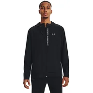 Kurtki męskie - Męska kurtka do biegania Under Armour OUTRUN THE STORM JACKET - czarna - UNDER ARMOUR - miniaturka - grafika 1