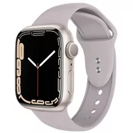 Akcesoria do smartwatchy - Pasek CRONG Liquid do Apple Watch (38/40/41mm) Lawendowa szarość - miniaturka - grafika 1
