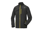 Odzież robocza - PARKSIDE® Kurtka robocza męska softshell (Czarny/ żółty, M (48/50)) - miniaturka - grafika 1