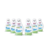 Kosmetyki kąpielowe dla dzieci - HiPP Baby Care - Prysznic szampon dla dzieci w kształcie ślicznej ostrości, oczyszcza z delikatnością ciała i włosów, neutralne pH z ekstraktem z migdałów bio, 6 butelek 200 ml - miniaturka - grafika 1