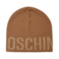 Czapki damskie - Moschino Czapka z dodatkiem wełny - miniaturka - grafika 1