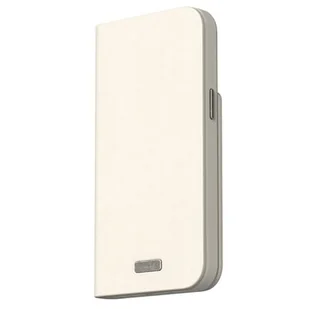 Moshi Overture MagSafe - Skórzane etui 3w1 z klapką iPhone 15 Pro Max (Eggnog White) - Pozostałe akcesoria do telefonów - miniaturka - grafika 1