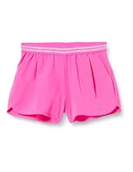 Spodenki damskie - CMP Szorty dziewczęce z funkcją suchości bermudy, fioletowe fluo, 116 cm - miniaturka - grafika 1