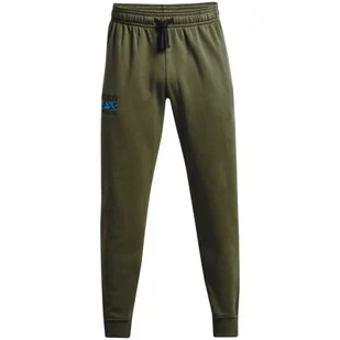 Spodnie męskie Under Armour Rival Flc Signature - Spodnie sportowe męskie - miniaturka - grafika 1