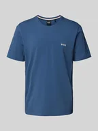 Koszulki męskie - T-shirt z detalem z logo model ‘MIX&MATCH’ - miniaturka - grafika 1