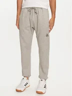 Spodnie sportowe męskie - adidas Spodnie dresowe ALL SZN Fleece IY4148 Szary Regular Fit - miniaturka - grafika 1