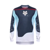 Koszulki rowerowe - Bluza Rowerowa MTB FOX Flexair Elevated Głęboki GranatowyXL - miniaturka - grafika 1