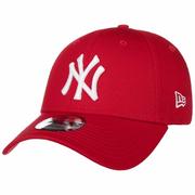 Czapki i chusty sportowe męskie - Czapka 9Forty League Basic Yankees by New Era, czerwony, One Size - miniaturka - grafika 1