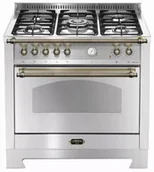 Kuchenki gazowo-elektryczne - LOFRA DOLCEVITA 90 ACCIAIO SATINATO RSG96MFT/CI/Bronze - miniaturka - grafika 1