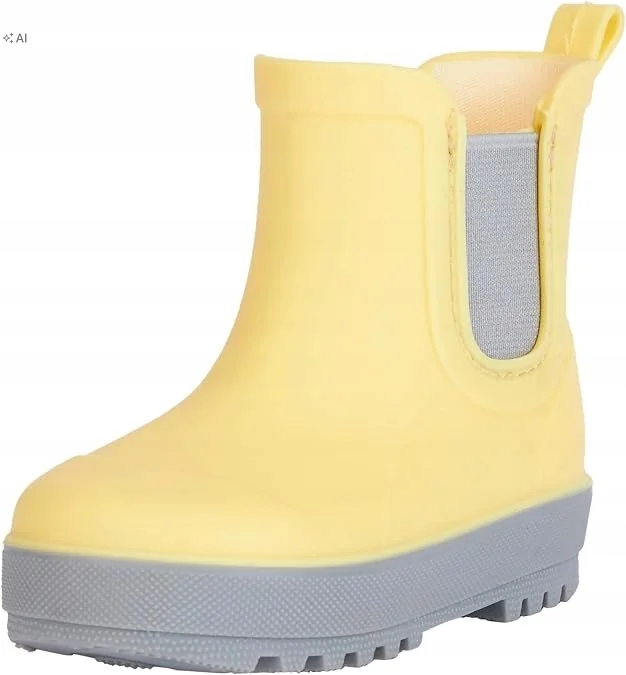PLAYSHOES ŻÓŁTE KALOSZE DZIECIĘCE Z ELASTYCZNĄ WSTAWKĄ 24 16OA