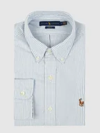 Koszule męskie - Koszula casualowa o kroju slim fit z tkaniny Oxford - miniaturka - grafika 1