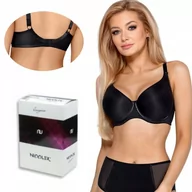 Biustonosze - Biustonosz usztywniany Nipplex Anna 65F czarny - miniaturka - grafika 1