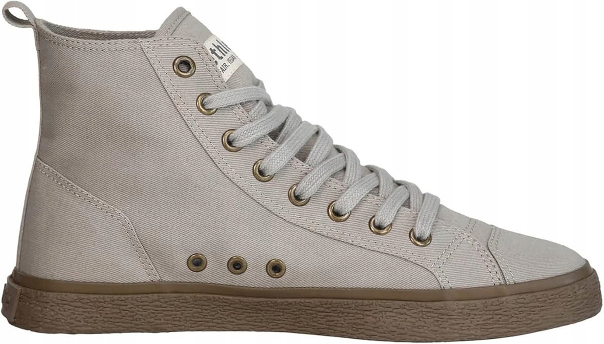 ETHLETIC TRAMPKI DAMSKIE WYSOKIE KHAKI BRĄZOWA PODESZWA 36 6CA