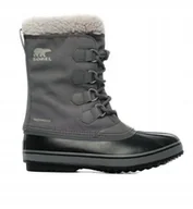 Śniegowce damskie - SOREL CIEPŁE ŚNIEGOWCE MĘSKIE SZARE NA ZIMĘ WYSOKIE 44 JKE - miniaturka - grafika 1