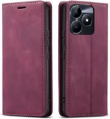 Etui i futerały do telefonów - Etui Skórzane Na Magnes Sheep Skin Do Realme C51 C53 Note 50 4G +szkło - miniaturka - grafika 1