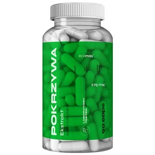 Pokrzywa ekstrakt ecomax® 90 kaps - Witaminy i minerały dla sportowców - miniaturka - grafika 1