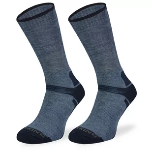 Skarpety Trekkingowe Tre3 Granatowe – Merino-35-38 - Skarpetki damskie - miniaturka - grafika 1