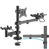 Uchwyty do monitorów - MOZOS POS-LM uchwyt biurkowy na monitor i drukarkę - miniaturka - grafika 1