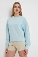 Bluzy damskie - Pepe Jeans bluza damska kolor niebieski gładka - miniaturka - grafika 1