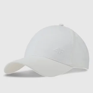 Czapka Z Daszkiem Uniseks 4F Sportowa Kaszkietówka Szara 4FWSS25ACABU367 Szary L/XL - Czapki i chusty sportowe męskie - miniaturka - grafika 1